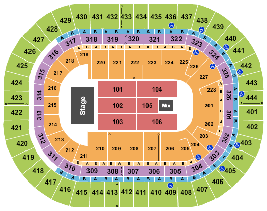Honda Center Ana Gabriel Seating Chart